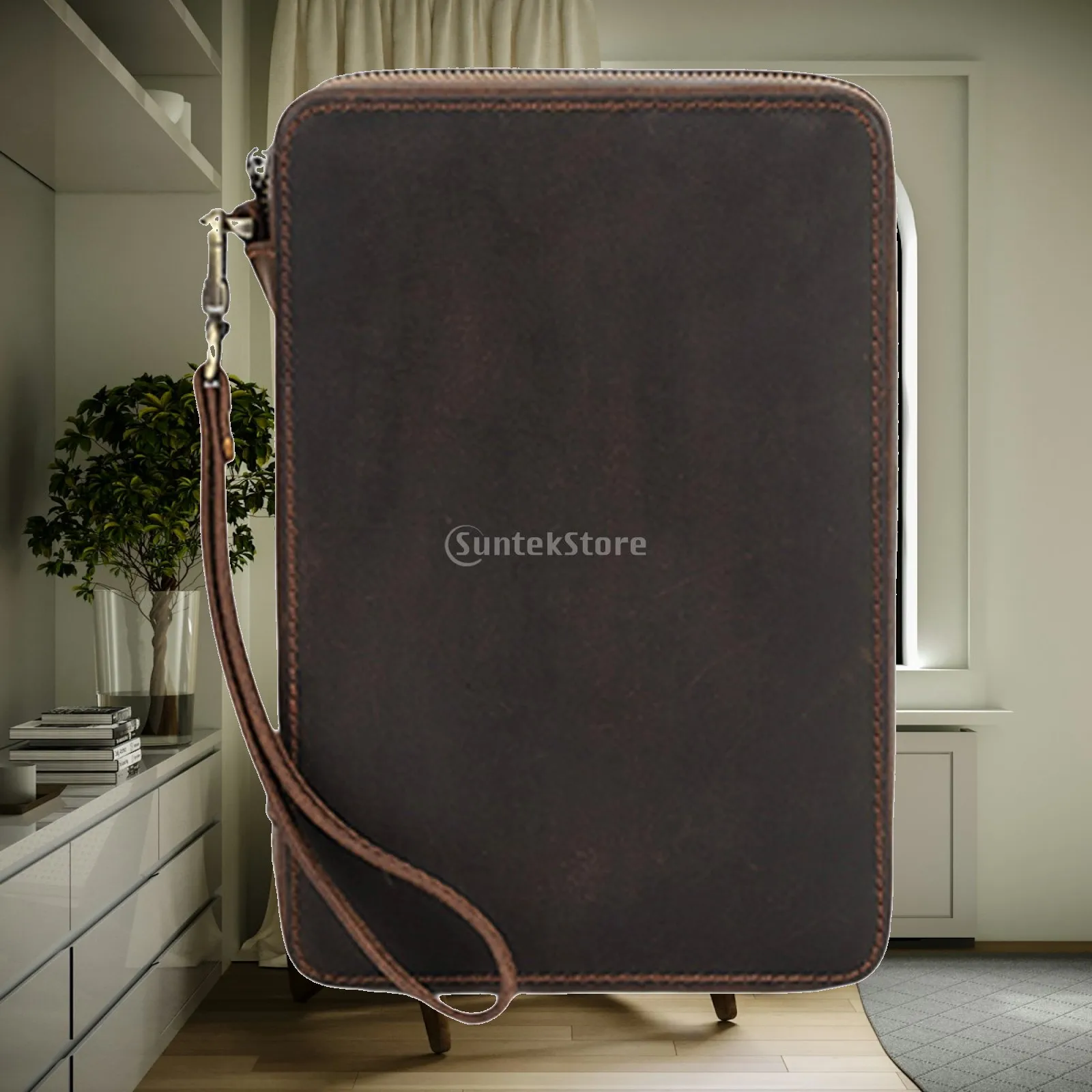 Watch Straps Storage Box Watch Straps Carrying Case Handmade Multipurpose Easy Carrying Watch Band Organizer for Living Room
