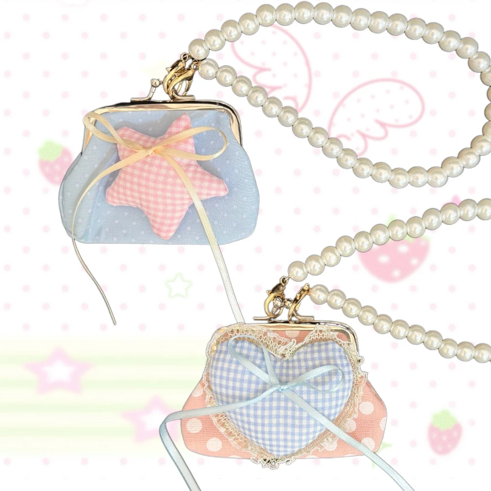 

Оригинальная сумочка-кошелек в стиле Y2K Millennium Spicy Girl с жемчужной цепочкой, женская вечерняя сумка для вечеринок