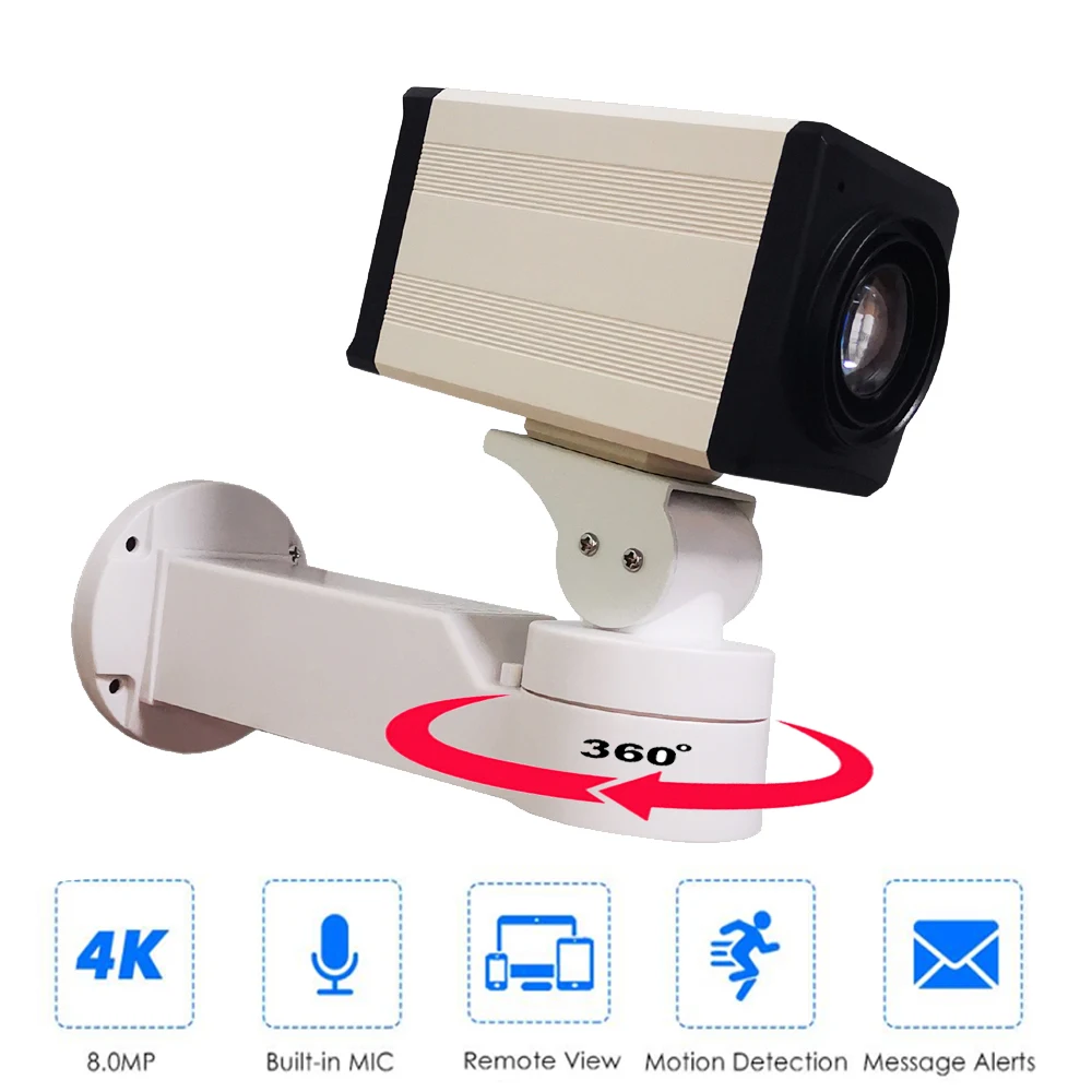 

8MP PTZ IP Camera 180x 36x Webcam Autofocus 20Fps Dwdr IMX415 SD 256GB IP Camera 2160P P2P CCTV Surveillance Security H.265 Auto