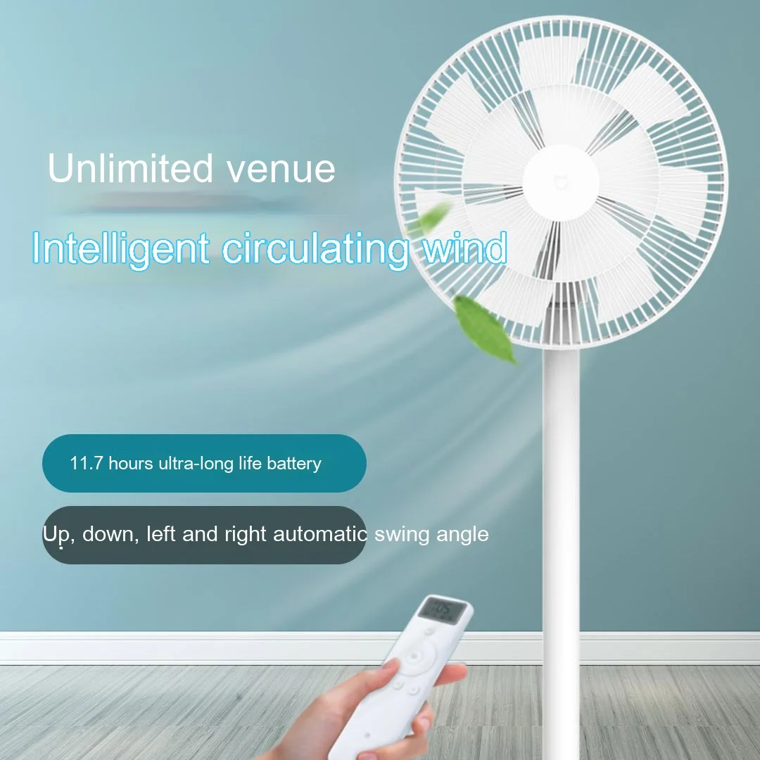 Xiaomi Mijia Wireless Fan BPLDS05DM Portable DC Variable Frequency Conversion Circulating Floor Fan Electric Standing Fans Mihom