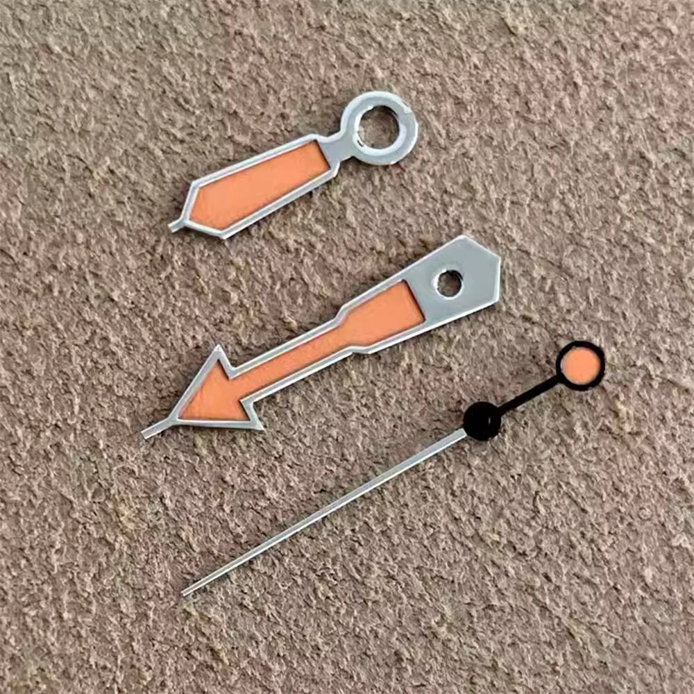 Pointeurs aiguilles de montre lumineuses vertes accessoires de montre multicolores pour mouvement NH35/NH36/4R/7S, aiguilles 8.5mm 12mm 12.5mm NH35