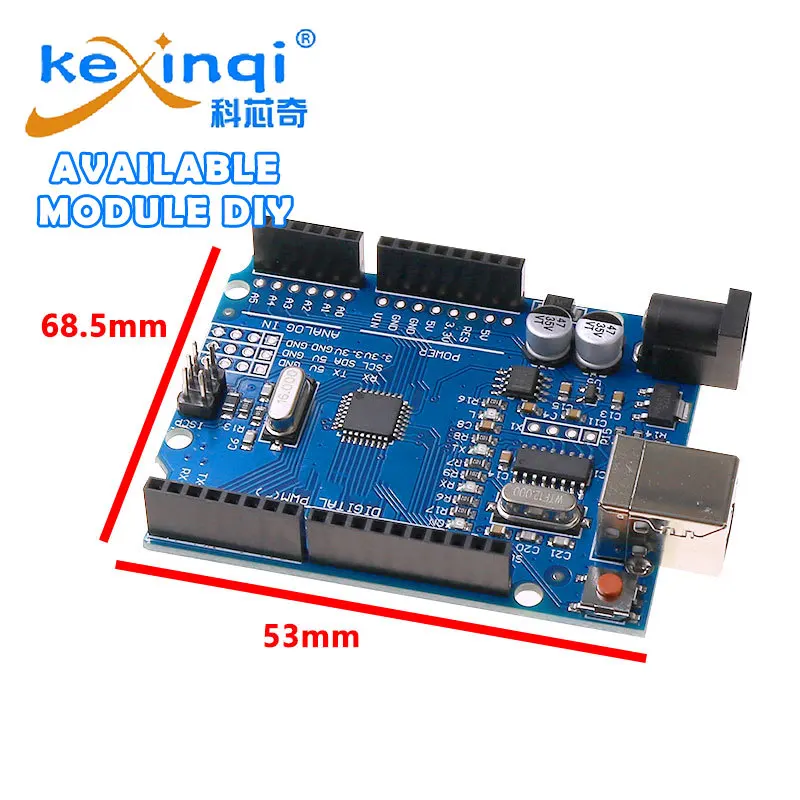 UNO R3 Development Board ATmega328P CH340 CH340G For Arduino UNO R3 With Straight Pin Header Mini Micro Type-c SMD USB