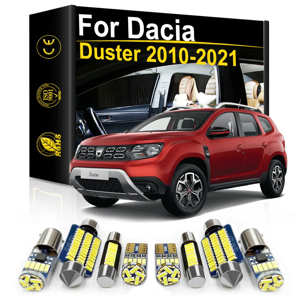 For Dacia Duster 1 2 2010 2011 2012 2015 2016 2017 2018 2019 2020 2021 Accessories Canbus Car Interior LED Light Indoor Lamp