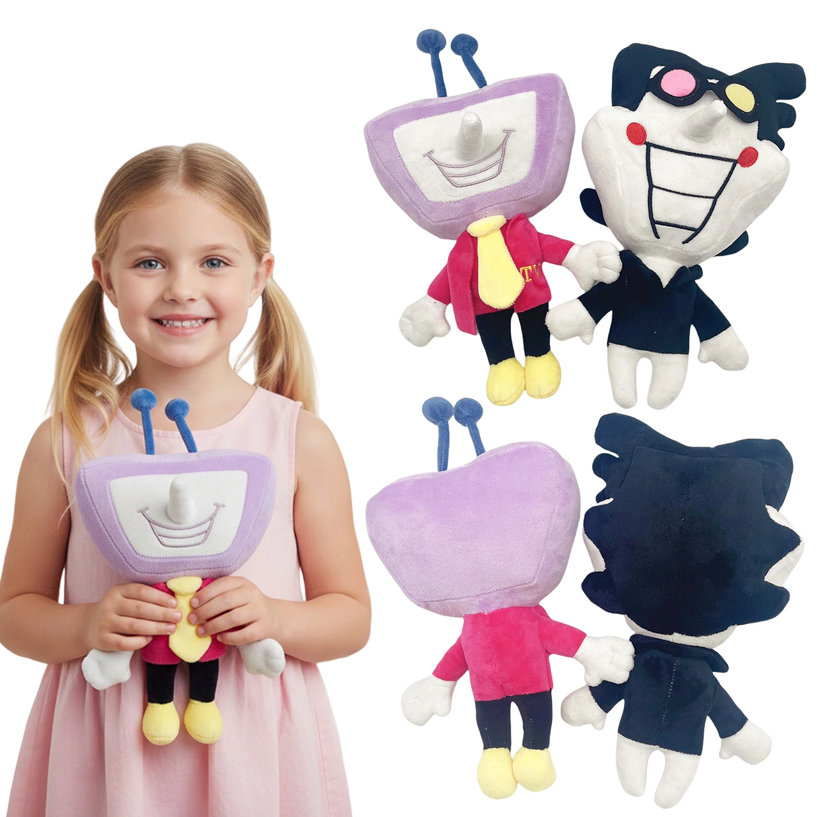 

Plush Doll Anime Plush Animal Soft Cartoon Figure Toys Cushions Pillows Gifts 30cm Sofa Back Plush Doll Gifts For Children