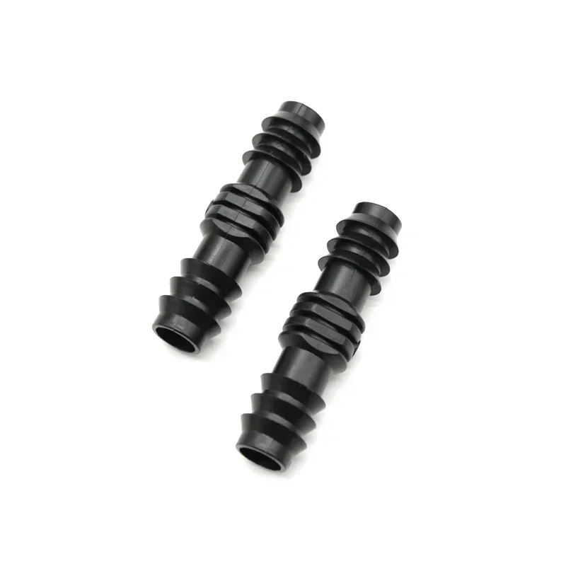 5/10pcs 16mm 20mm 25mm PE Pipe Barb Connectors Tee Elbow Repair End Plug Garden Water Drip Irrigation Pipe Connector Joints