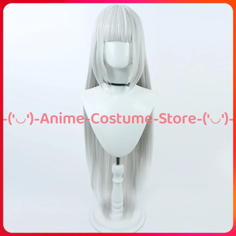 Godin van de overwinning: Nikke Blanc Wit Konijn Cosplay Pruik Bunny Girl Game Karakter Halloween Carnaval Party Pruiken Synthetisch haar