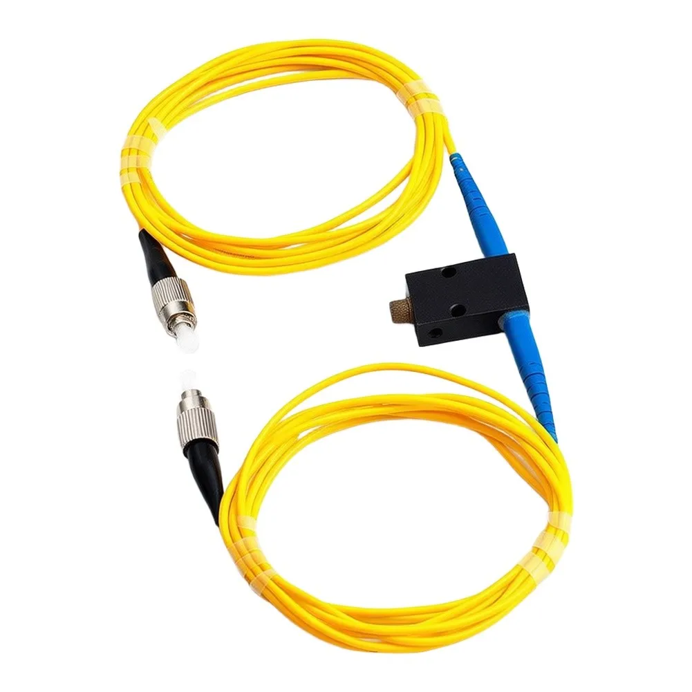 FC Connector Fiber For Optic Attenuator Single Mode 0-40dB Adjustable for Telecom and CATV Network Installations