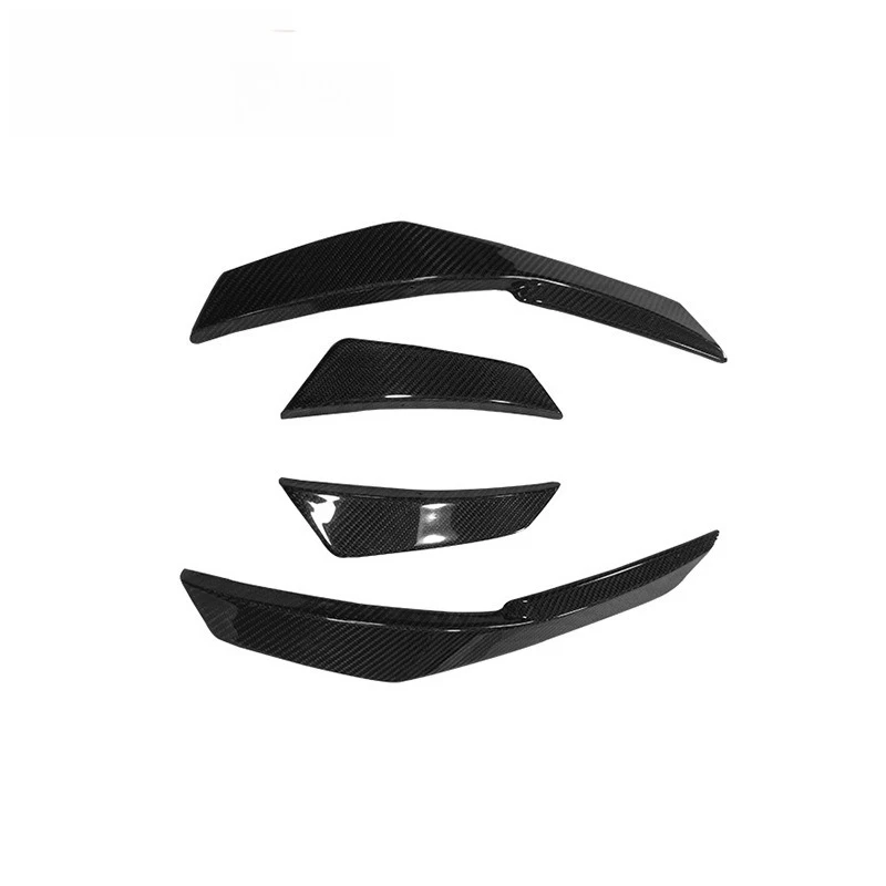 

Front bumper wind knife modification front spoiler air outlet car decoration accessories