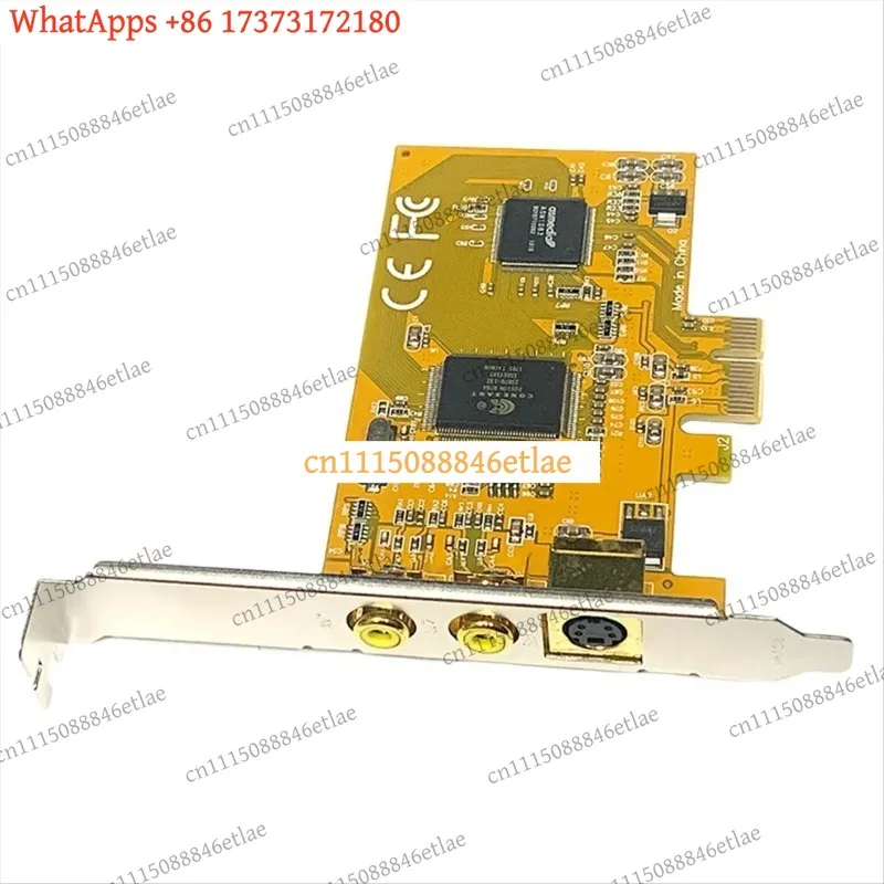 k3 Universal L77A 878A PCIe Video Capture Card 2-Port AV S-Video Surveillance Spare Parts 640x480