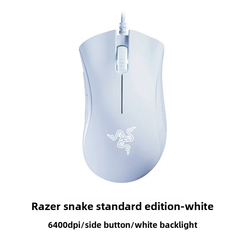 Para Razer Deathadder Essential e Razer Viper Standard, Mouse Gamer com Fio