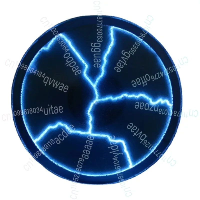 

12- Inch Blue Plasma Plate Light Electro Storm Disc