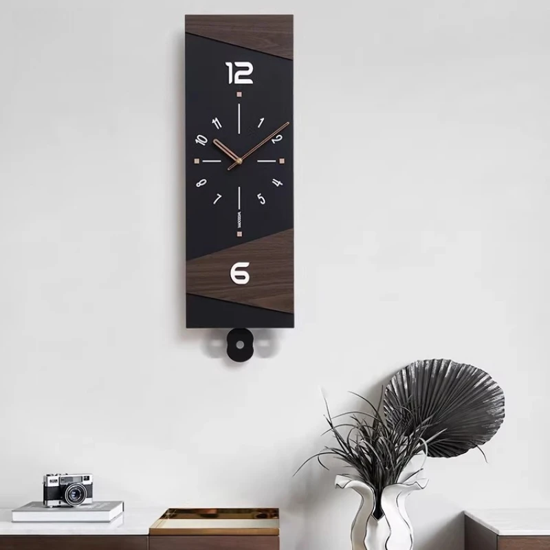 Relojes de pared vintage modernos, relojes de pared de diseño para sala de estar sin perforaciones, elegantes, bonitos relojes de pared para decoración del hogar, ZY40BGZ
