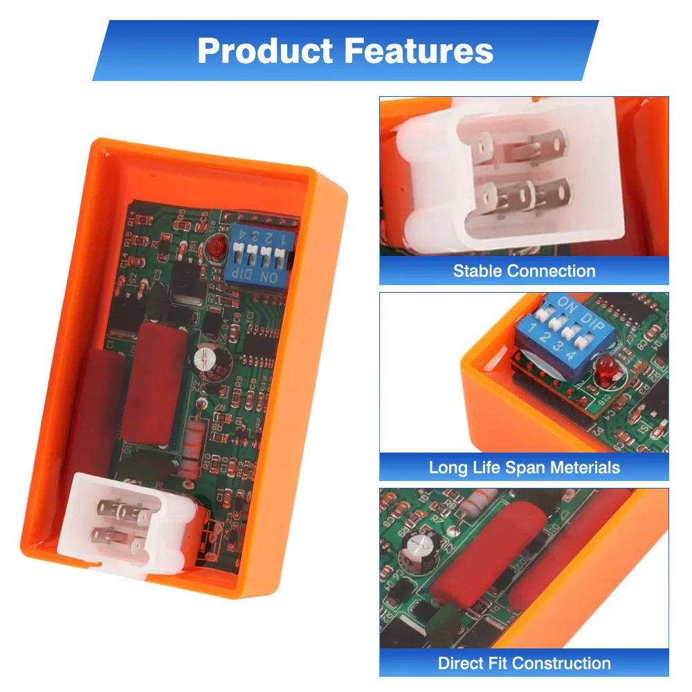 

For Dafra Super100 Honda Dream Wave100 CD100 SMART50 Motorcycle Lgnition 5 Pin AC CDI Box