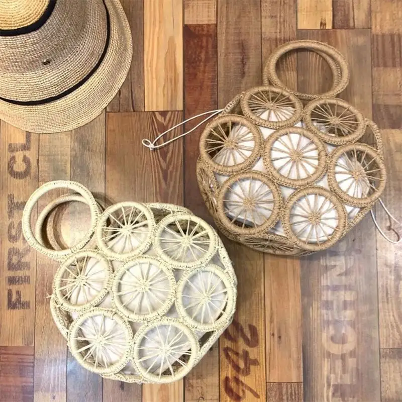 x90d-straw-bag-top-handle-natural-retro-round-summer-beach-round-tote-bags-handwoven-bags-woven-rattan-bag-for-ladies-travel