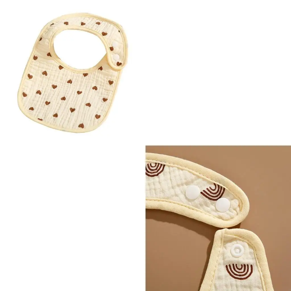 

Lovely Print Baby Burping Cloth Breathable Saliva Towel Comfortable Toddlers Feeding Bib Drooling Towel for Infants 425F