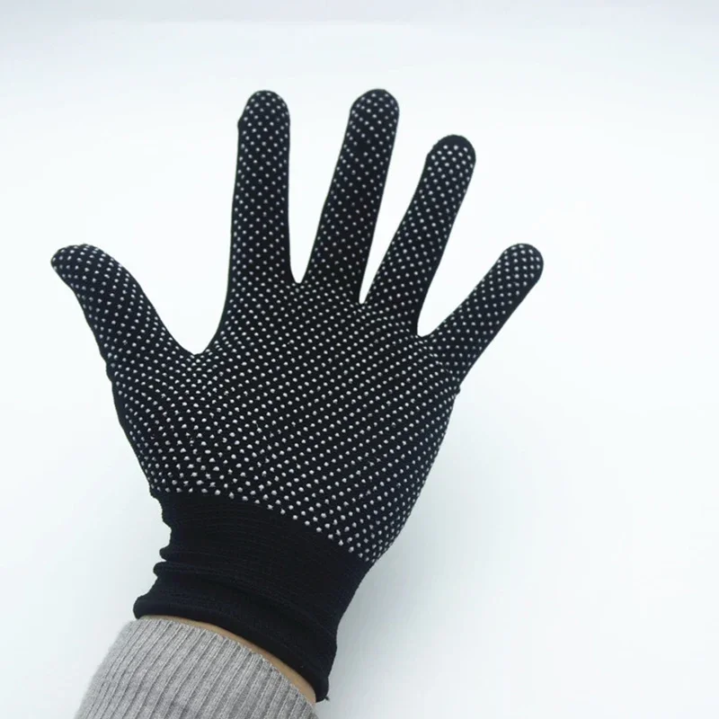 1Pair Work Gloves Non-slip Breathable Nylon Safety Protective Gloves with Dot Palm Coating for Garden,Warehouse Cycling рабочие