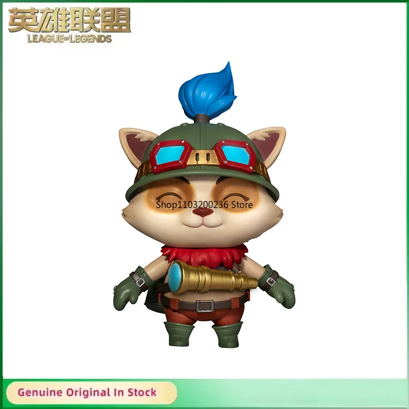 

Original LOL League of Legends THE SWIFT SCOUT TEEMO Game Statues Anime Action Figures Collectible Model Toys Gift for Boy