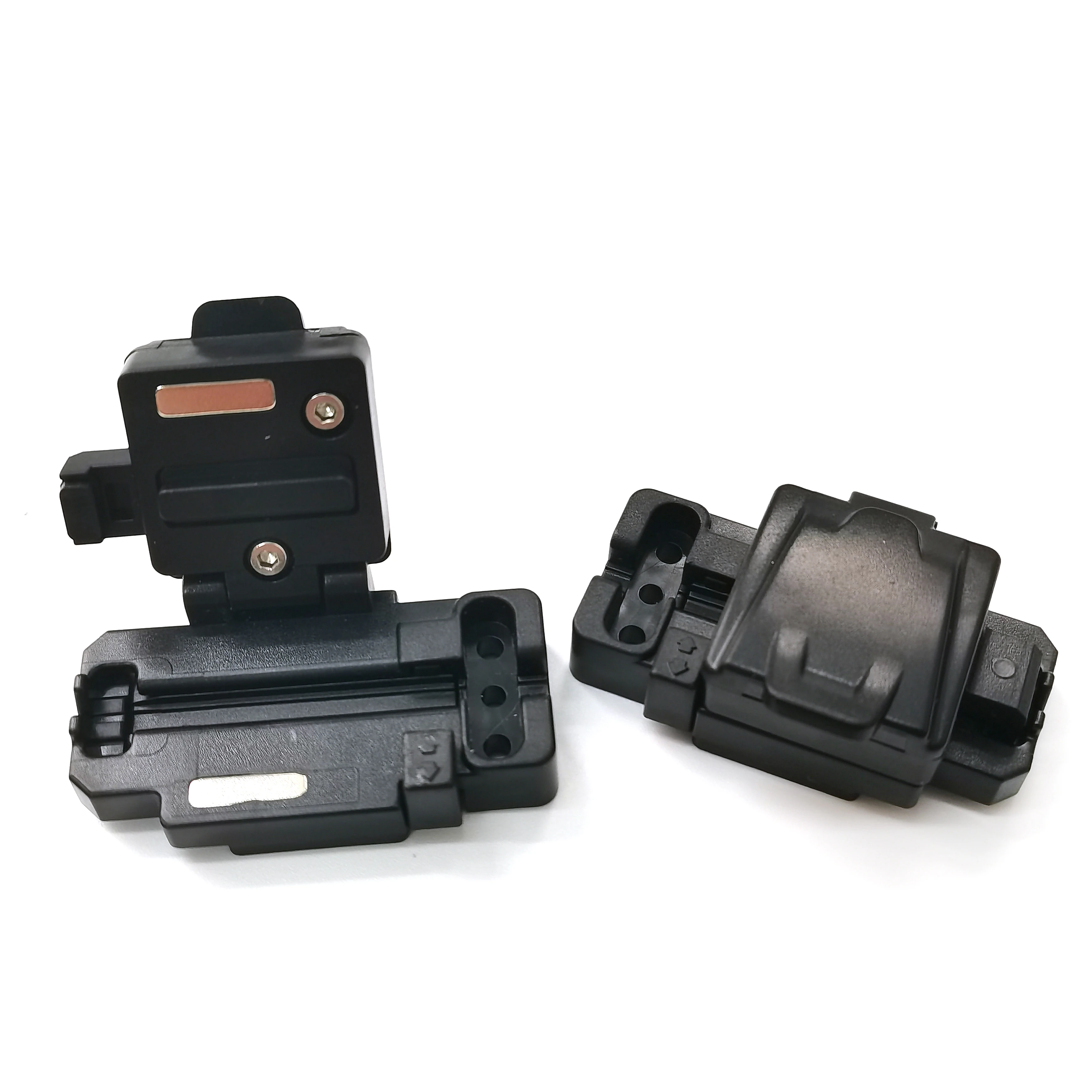 

1 Pair Original DVP-740 DVP760/760A DVP-16 Optical Fiber Fusion Splicer 3 in 1 Fiber Clamp/Fiber Plate Fiber Holder