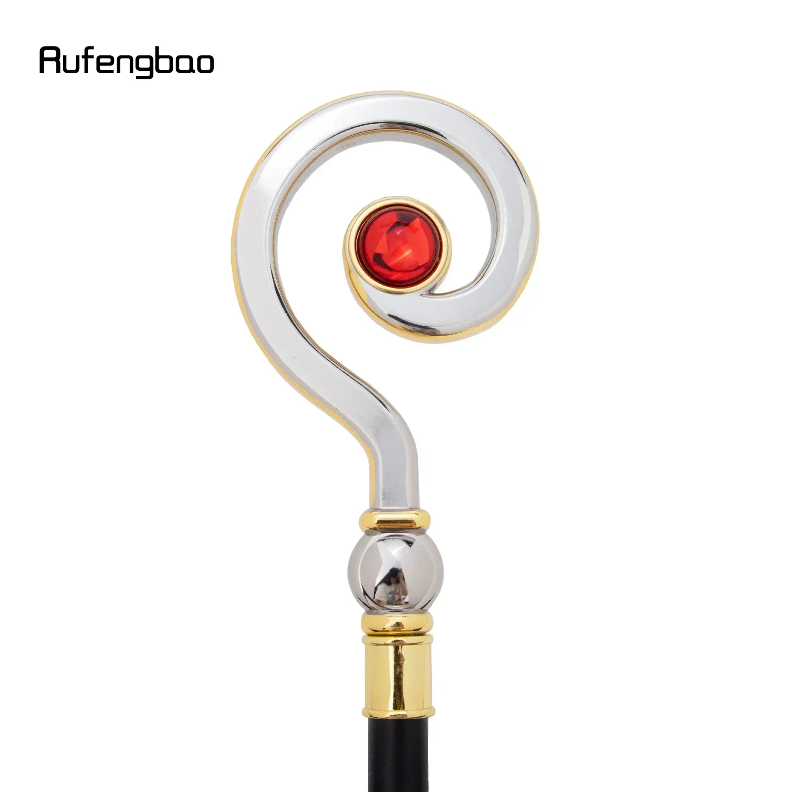 الذهبي الأبيض شماعات الأحمر الماس الأزياء عصا الزخرفية قصب ديلوكس BoxFashion قصب تأثيري سبيكة Crosier خمر عصا 93 سنتيمتر