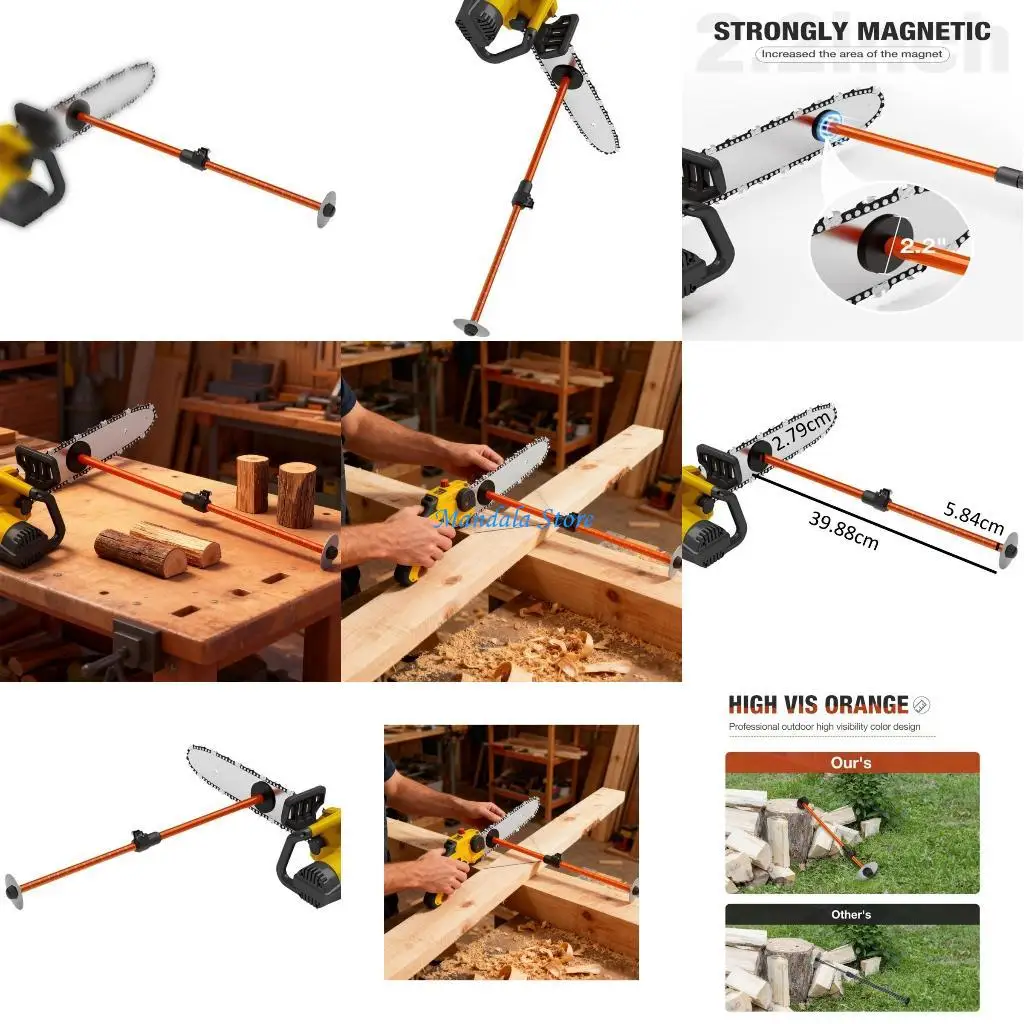 

U2JC Chain Compatible Measuring Tool with Bright Color and Scale Marking for Accurate Length Setting and Visibility