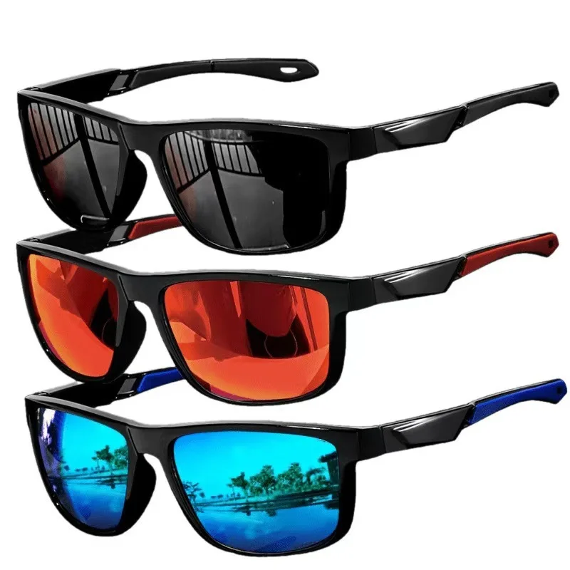 Polarized Men Sunglasses Driving Camping Hiking Fishing Classic Sun Glasses Outdoor Sports UV400 Cycling Eyewear
