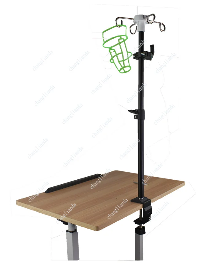 Bedside Infusion Rack Bedroom Bed Telescopic Feeding Liquid Food Bracket Household Hanging Bottle Infusion Elderly Care Bracket