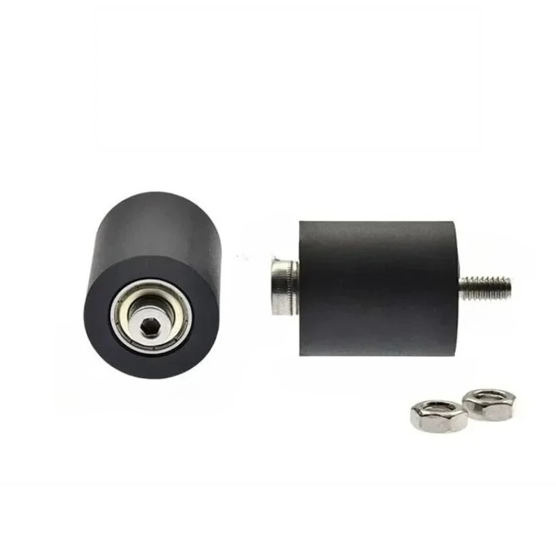 

Flat Conveying Double Bearing Polyurethane Wheel Pulley Roller with Screw Wear-resistant with Screws Bolts Hardware Accessories