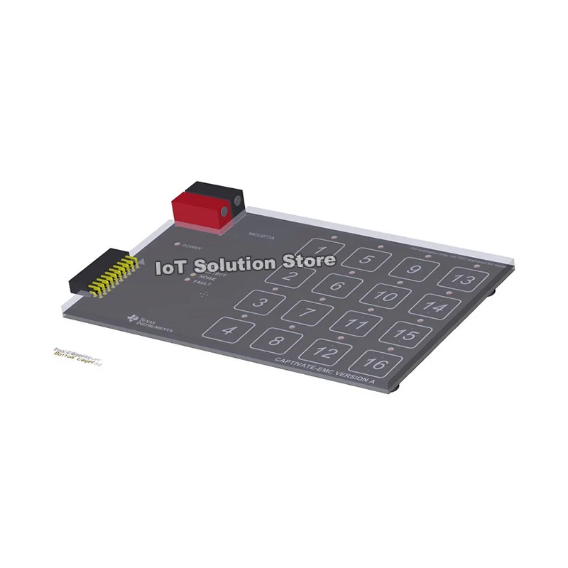 CAPTIVATE-EMC CapTIvate capacitive touch sensing evaluation module for testing conducted noise immunity CAPTIVATE EMC