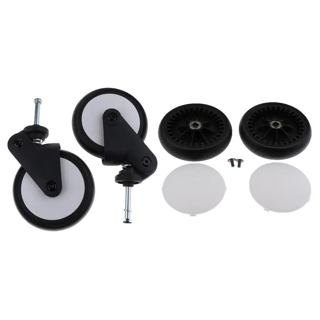 

Baby Stroller Accessories - Wheel (2 Front / 2 Rear) for &