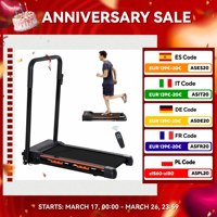 Electric treadmill 1-6 km/h LCD screen remote control 105x56x108,5 cm