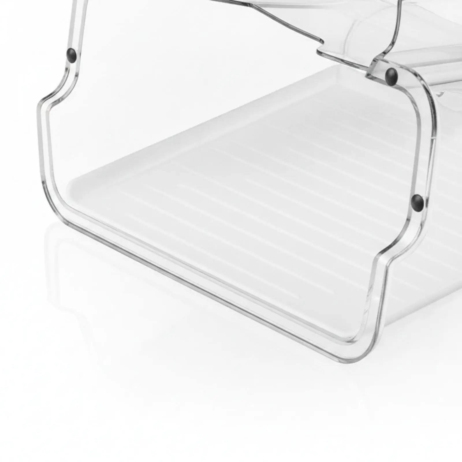 Under-Screen Storage Box with Non-Slip Mat Attractive Car Concealed Storage