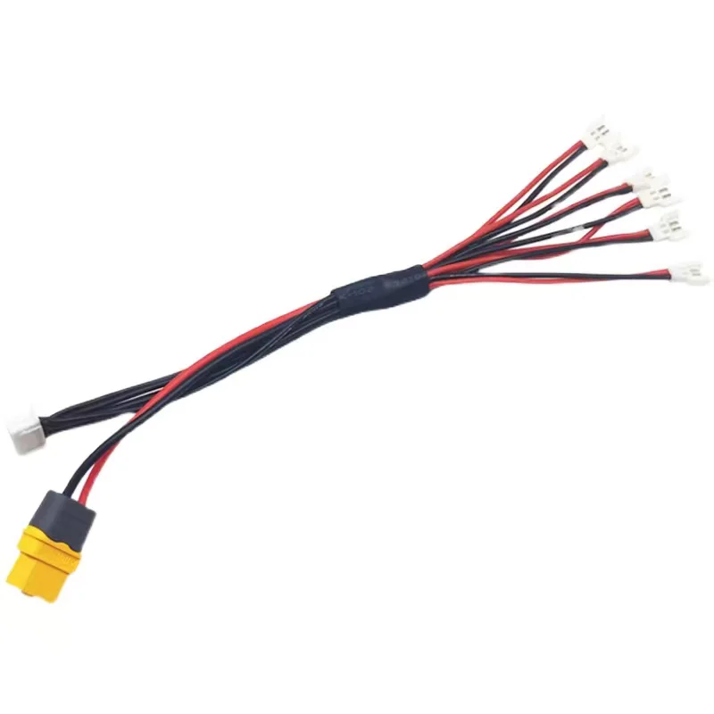 BT2.0 Battery Adapter Cable XT60+Balance Head 1S Hollow Cup Brushless Lithium Charging Cable BT2.0 A30 Crossover Machine M6D