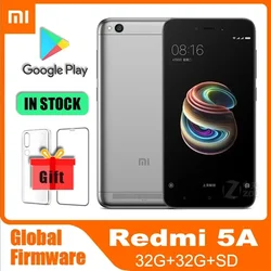 Global rom Original Xiaomi Redmi 5A 3g 32g mobile phones celulares smartphone Cellphones android snapdragon used phone