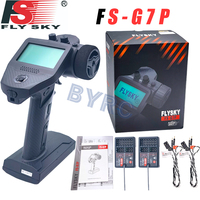 FLYSKY FS-G7P G7P 2.4G 7CH ANT Protocol Radio Transmitter PWM PPM I-BUS SBUS Output with FS-R7P R7P RC Receiver for RC Car Boat