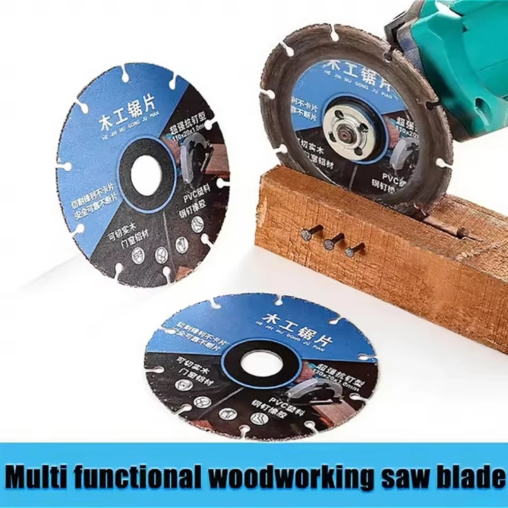 목재 보드 용 합금 목공 톱날 앵글 그라인더 용 알루미늄 PVC 플라스틱 고무 절단 도구