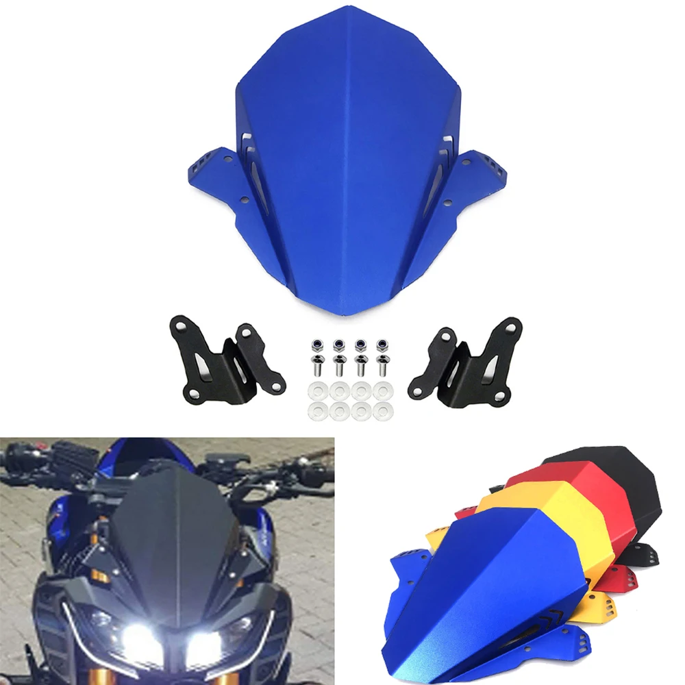 

Fits for Yamaha MT 09 MT09 SP ABS MT-09 FZ-09 2017-2020 Motorcycle Windshield Front Instrument Cover Windscreen Deflector Guard