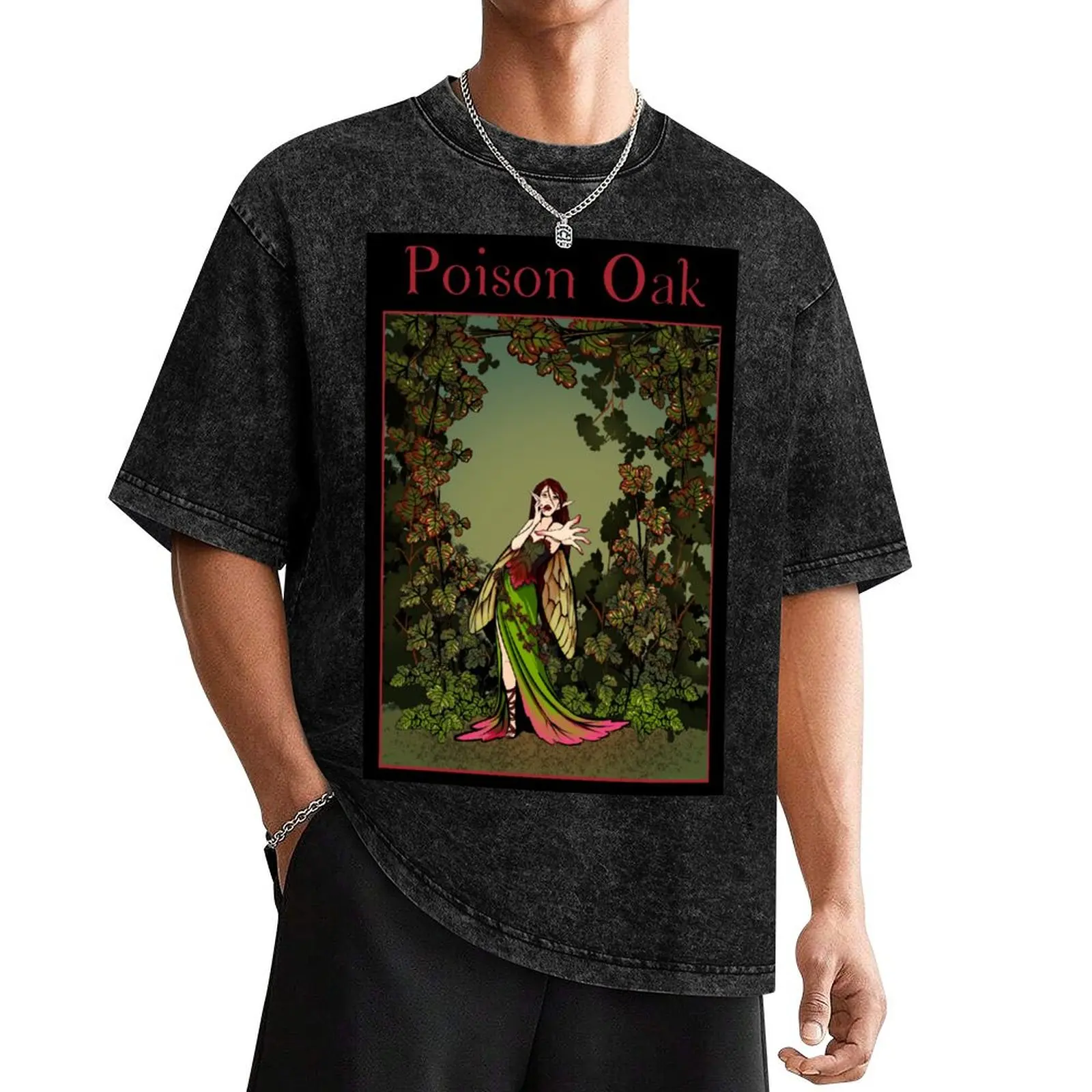 

Poison Oak T-Shirt anime shirt custom shirt anime t shirts basketball graphic tees heavy weight t shirts for men