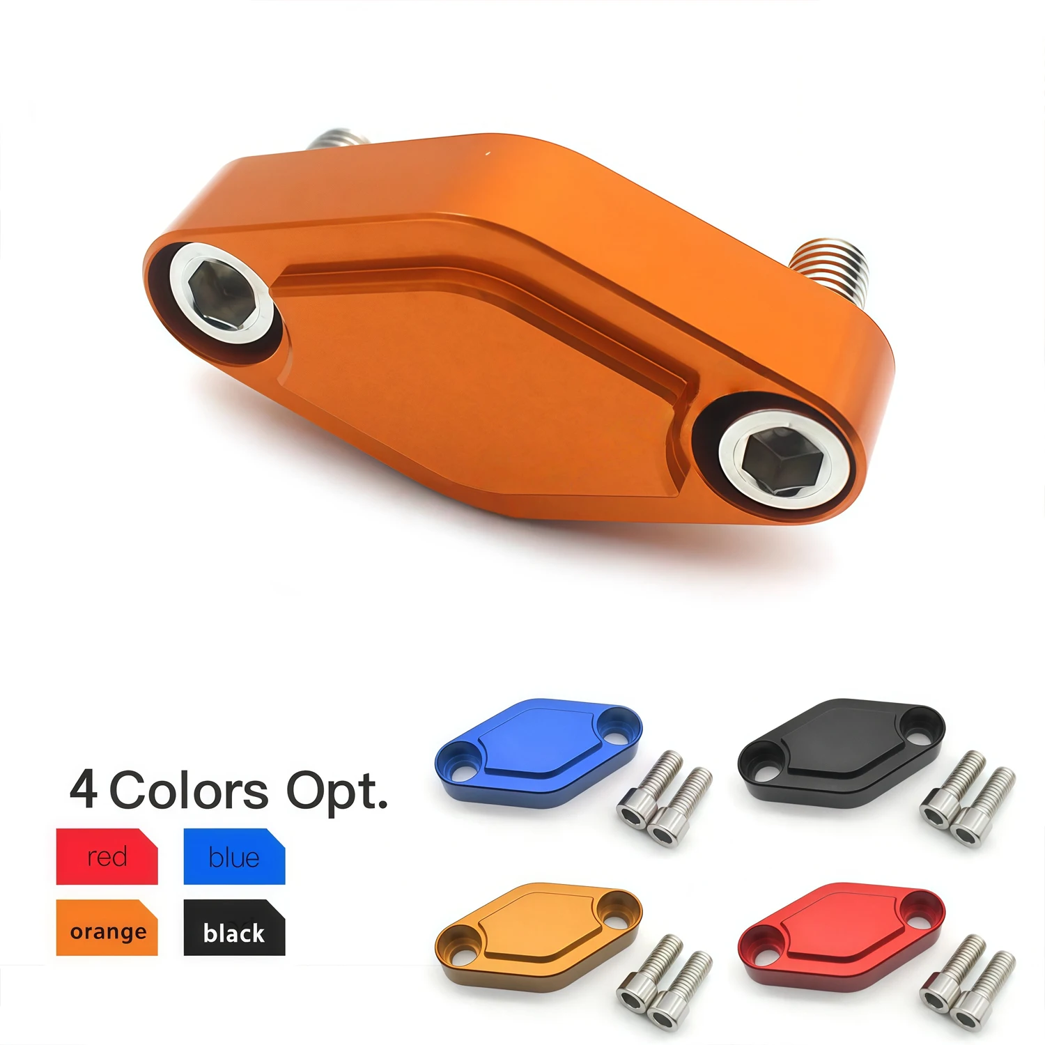 Motorcycle ATV Parking Brake Block Off Plate For Honda TRX 300EX 400EX 450R For Yamaha Raptor 125 250 For Kawasaki KFX 400 450