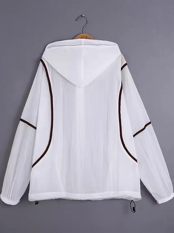 Verão feminino 2025 novo sle leve longo sve proteção uv outerwear respirável ao ar livre facionable protetor solar roupas