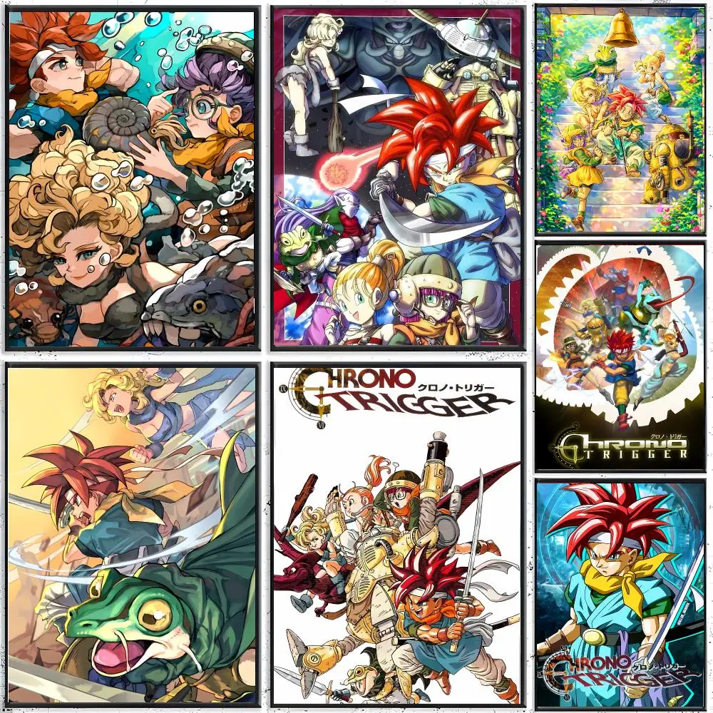 Timeless RPG Classic C-Chrono TriggerS Poster Modern Indoor Wall Decor & Aesthetic Home Space Design