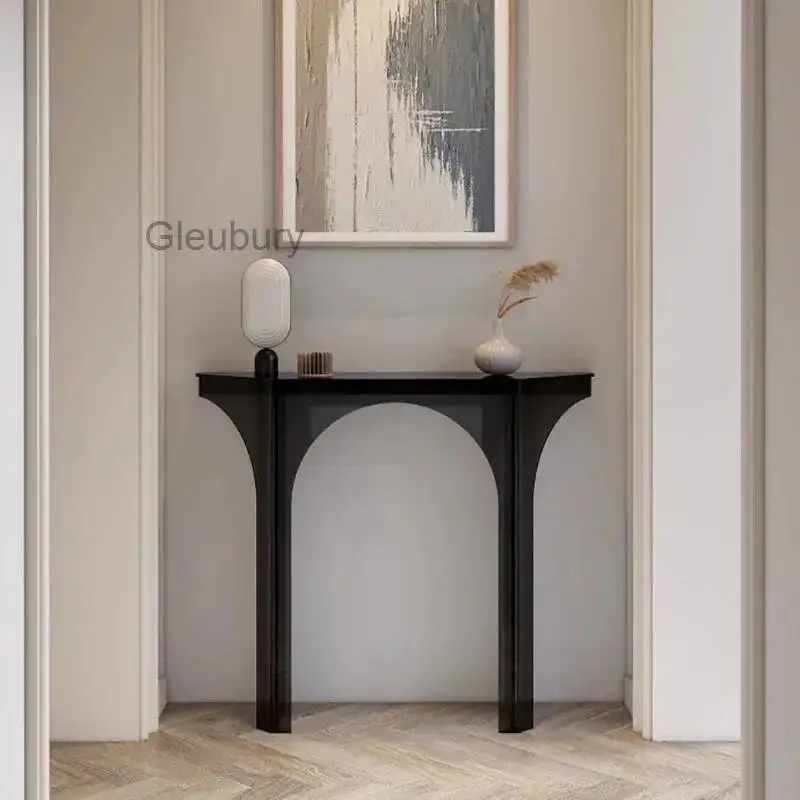 Acrylic Italian Console Tables French Nordic Modern Industrial Console Tables Premium Classic Mueble Recibidor Entrada Furniture