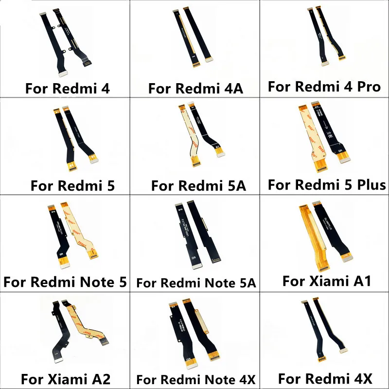 Main Board Motherboard Connect LCD Display Flex Cable For Xiaomi Mi 5X 6X A1 A2 Redmi 5A 5 Plus 4A 4X 3X 3S 4 Pro Global