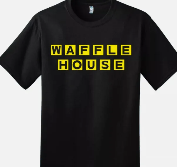 WAFFLE HOUSE T SHIRT Vintage Logo Funny Cool WaffleHouse Fun