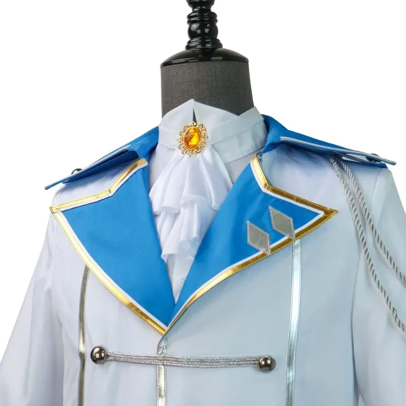 Projeto Sekai Stage colorido! Tenma Tsukasa Cosplay Traje, Ternos Uniformes, Trajes De Palco Com Peruca