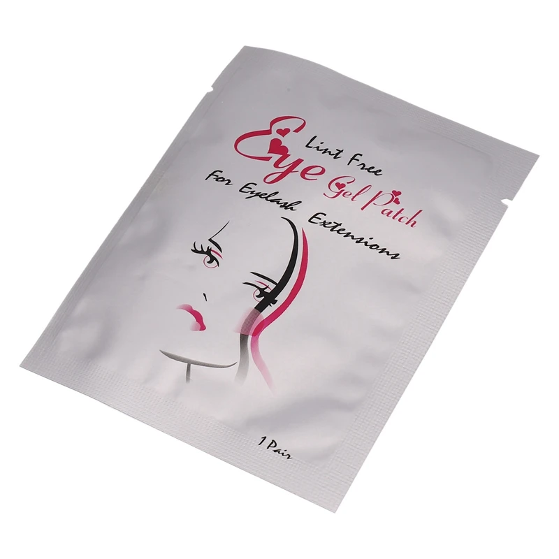 Coussinets sous les yeux en gel pour extension de cils, patchs non tissés, maquillage, 500X