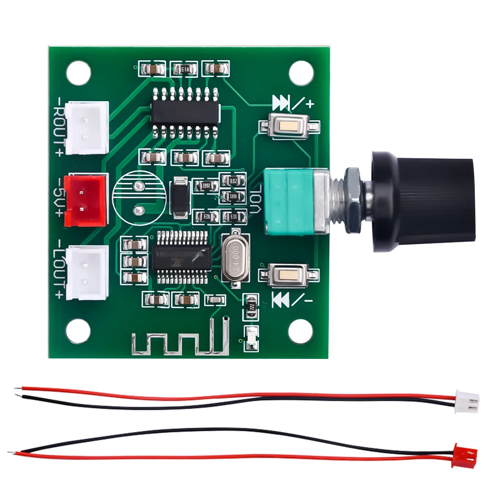 XH-A158 Płytka wzmacniacza Bluetooth 5.0 PAM8403 5W+5W 2.0 kanałowy wzmacniacz audio z regulacją głośności do głośników