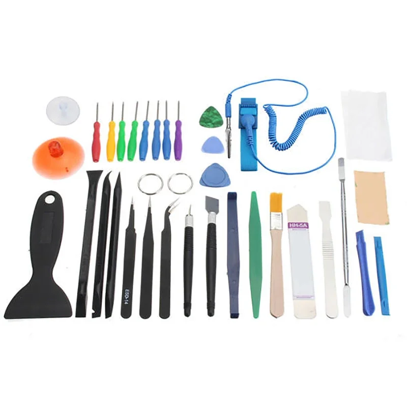 

34 in 1 Opening Disassembly Repair Tool Kit for Smart Phone Notebook Laptop Tablet Watch Repairing Kit Hand Tools