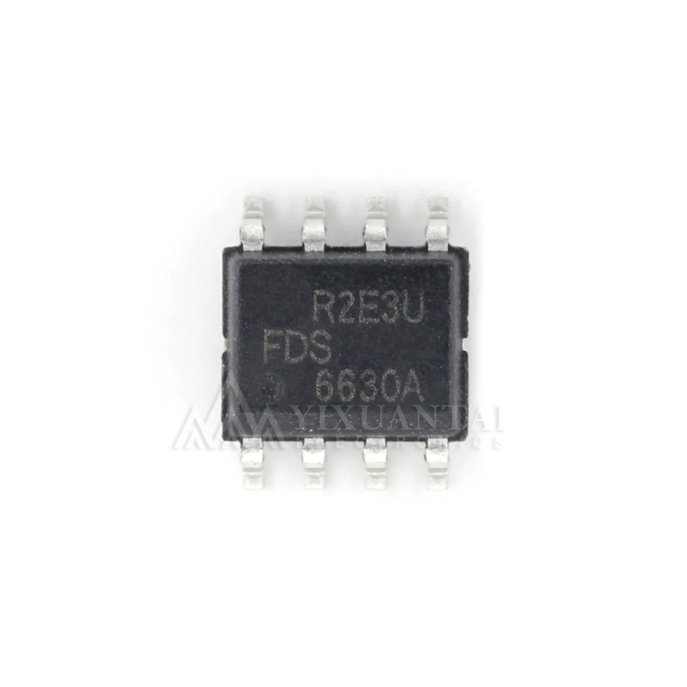 10pcs/Lot  FDS6630A  FDS 6630A 【Trans MOSFET N-CH 30V 6.5A 8-SOIC T/R】New and Original