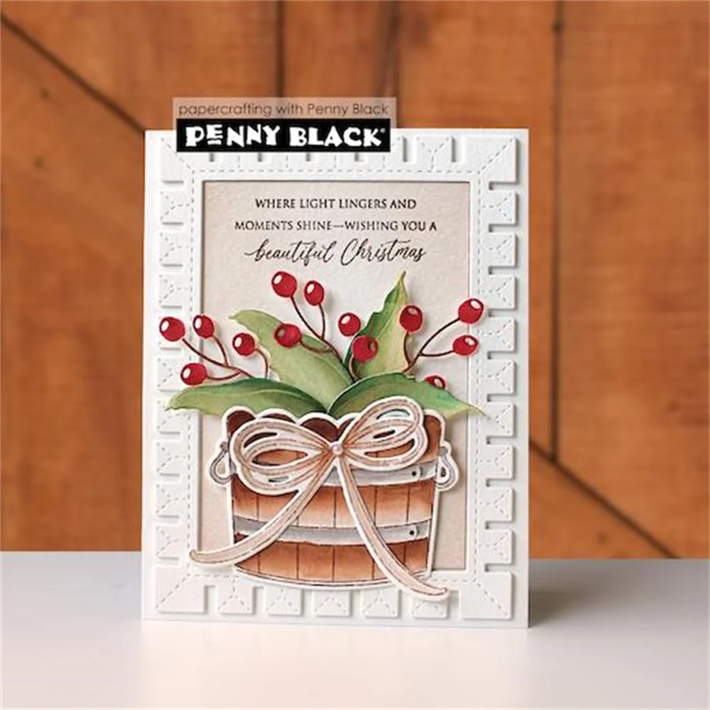Penny Black Wings of Joy Fresh and Lovely Petals Metal Cutting Dies Stamp for DIY Scrapbook Handmade Photo Album August 2026 New view 3