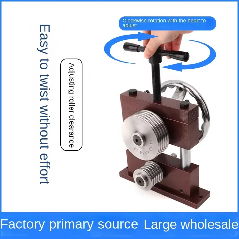 Bracelet Shaping Machine for Jewelry Ring Resizing Width Adjustment for Making Gold Silver Bracelet Rings Loach Back Jewelry